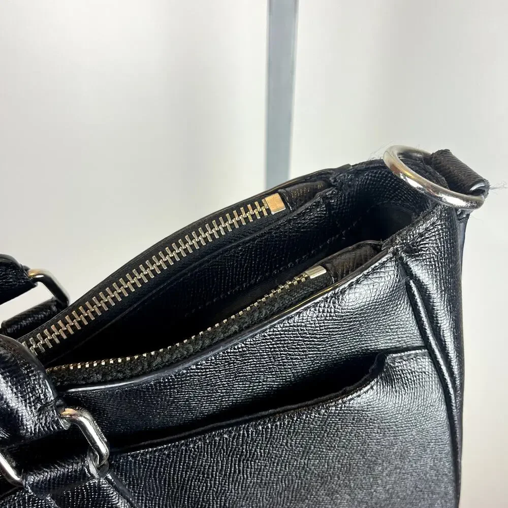 COACH Metropolitan Double Zip Business Case - Black - Picture 5 of 7